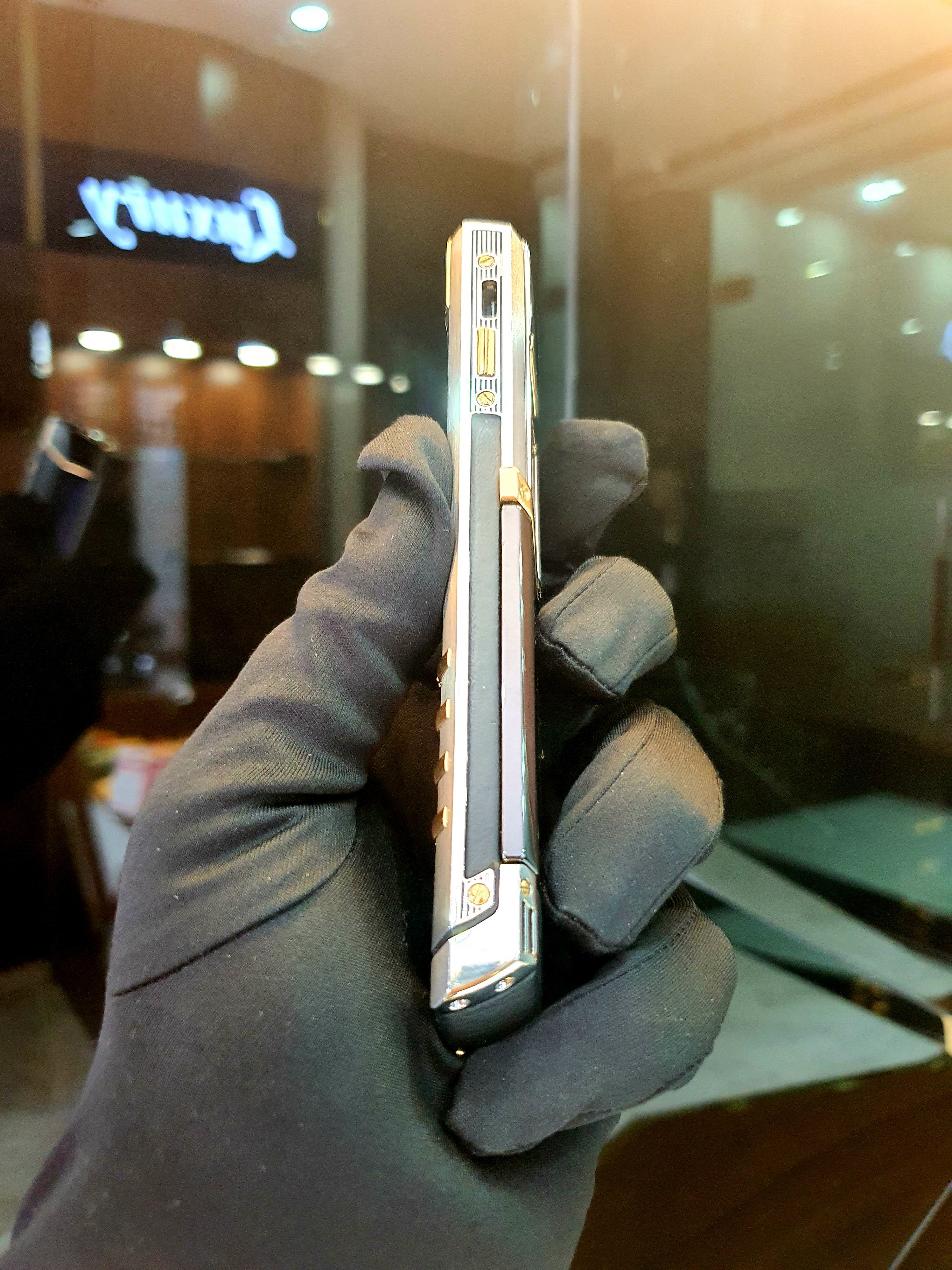Vertu Signature Steel Mix Gold