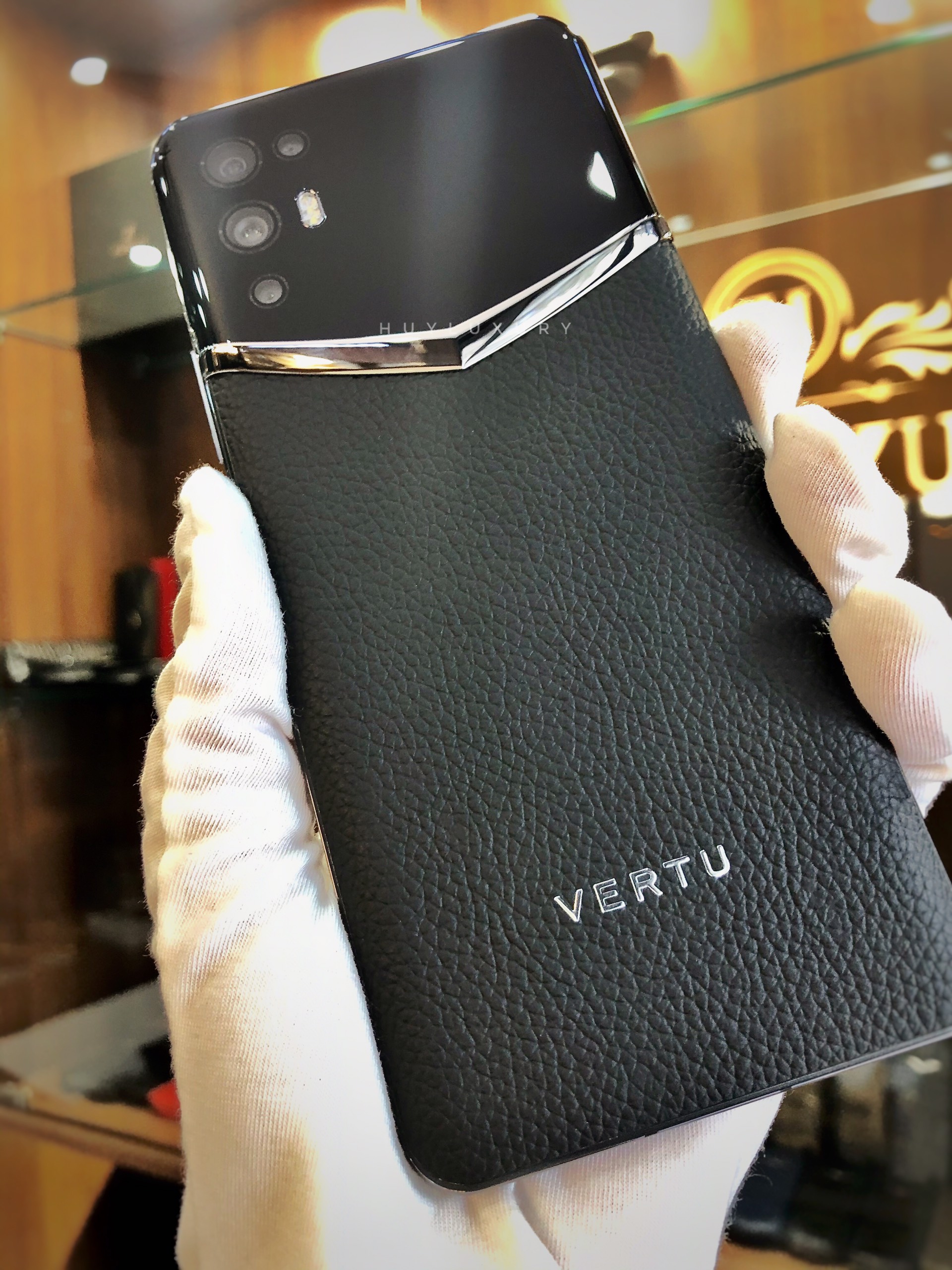 VERTU 5G 2021 DA ĐEN NEW 100% FULL BOX