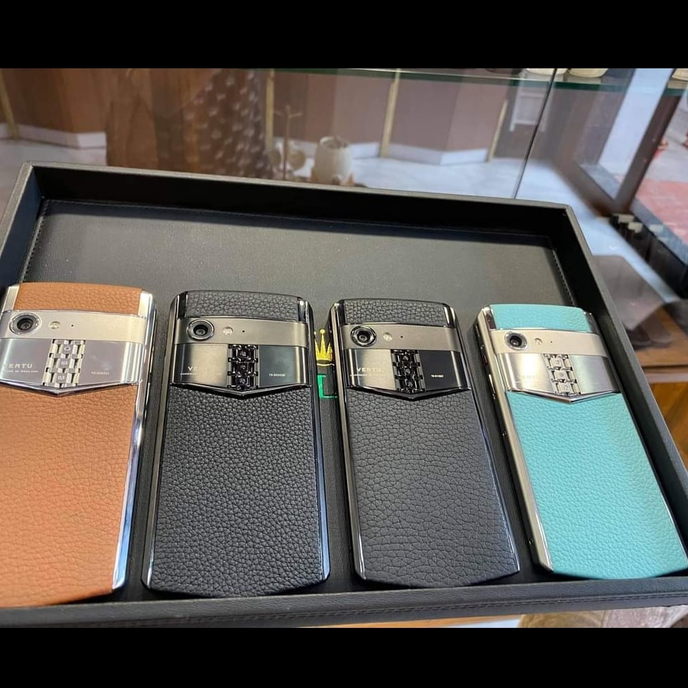 Vertu Aster P Baroque Gentlement Blue Calf 