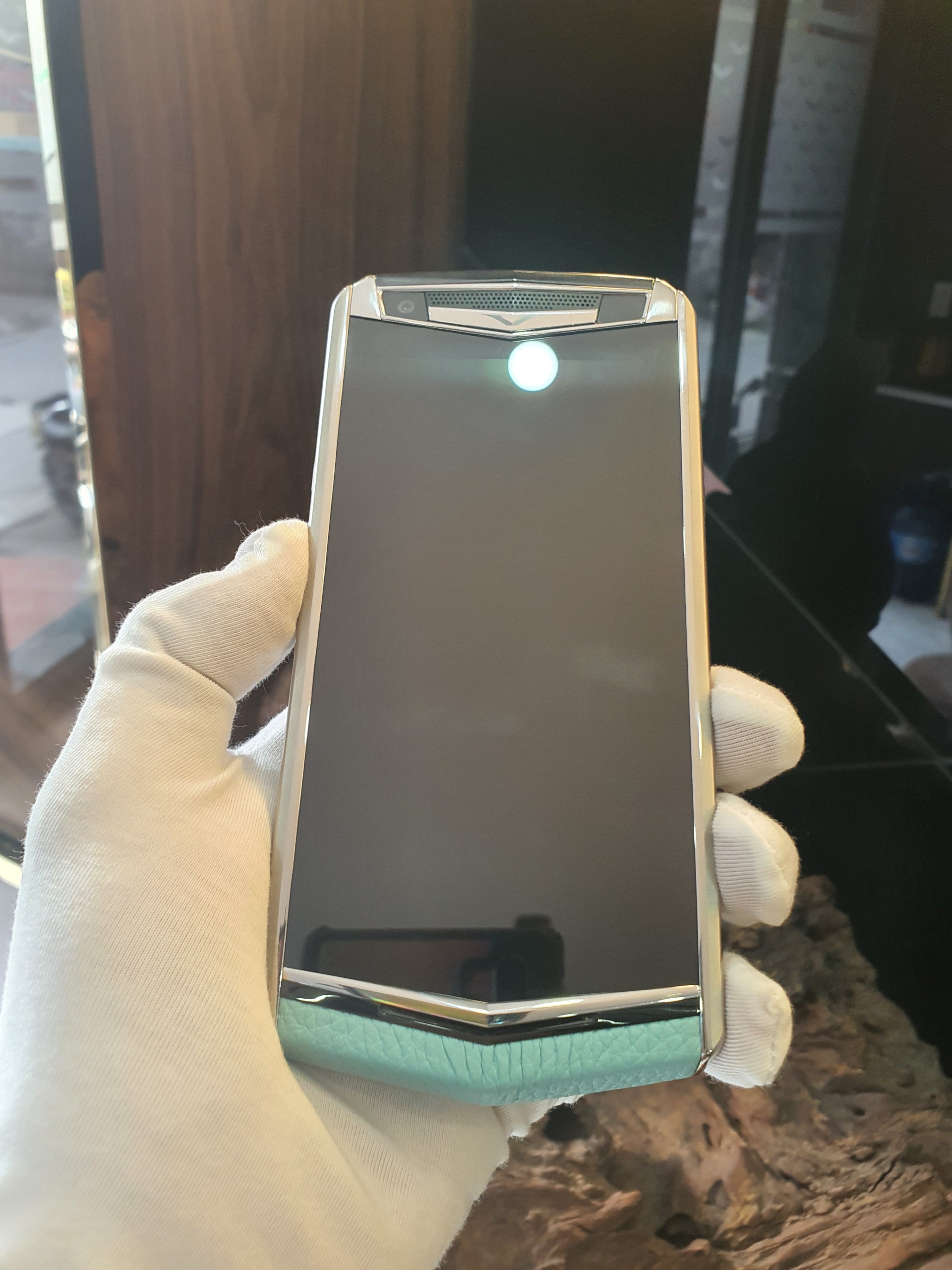 Vertu Aster P Baroque Gentlement Blue Calf 