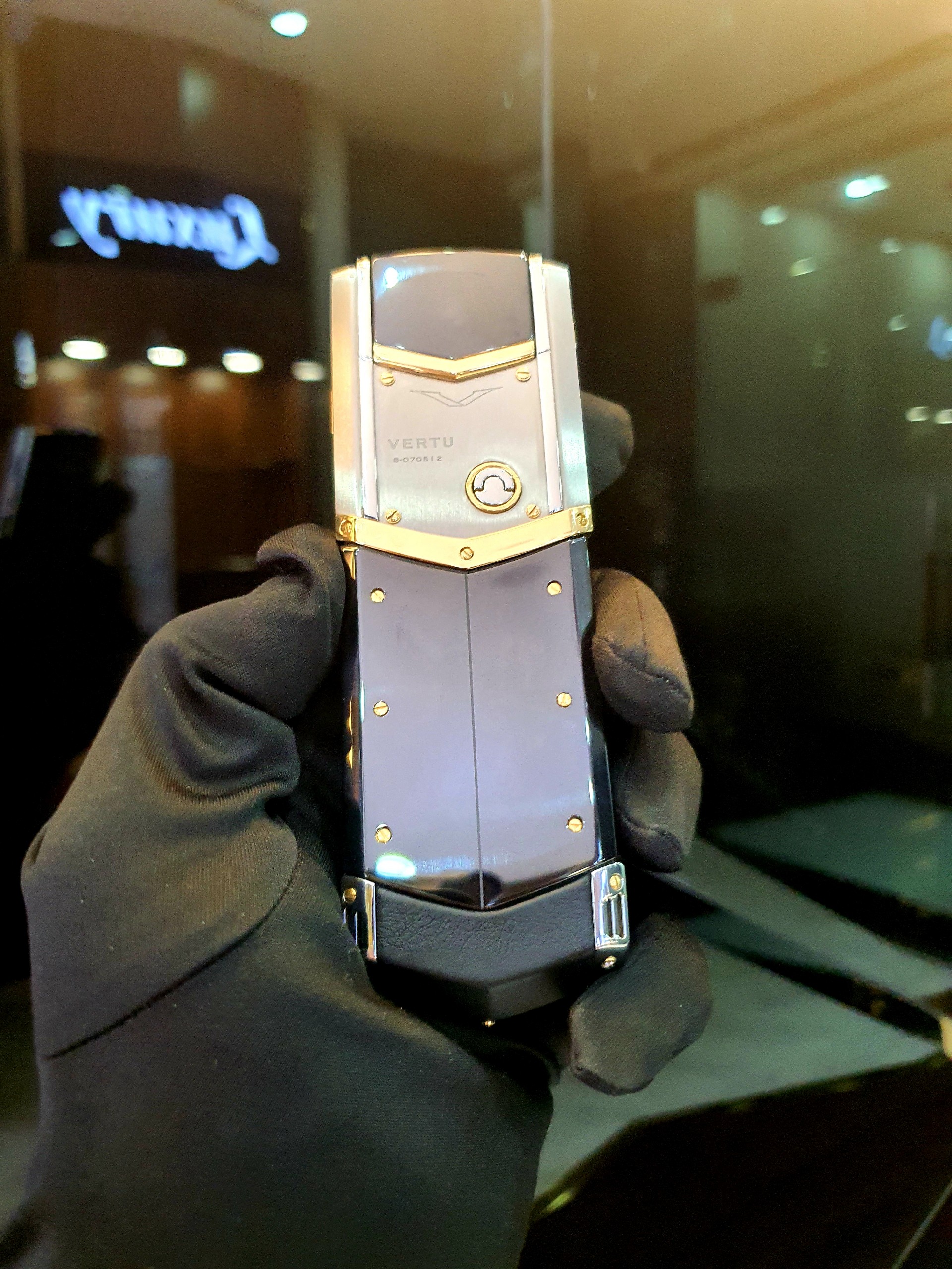 Vertu Signature Steel Mix Gold