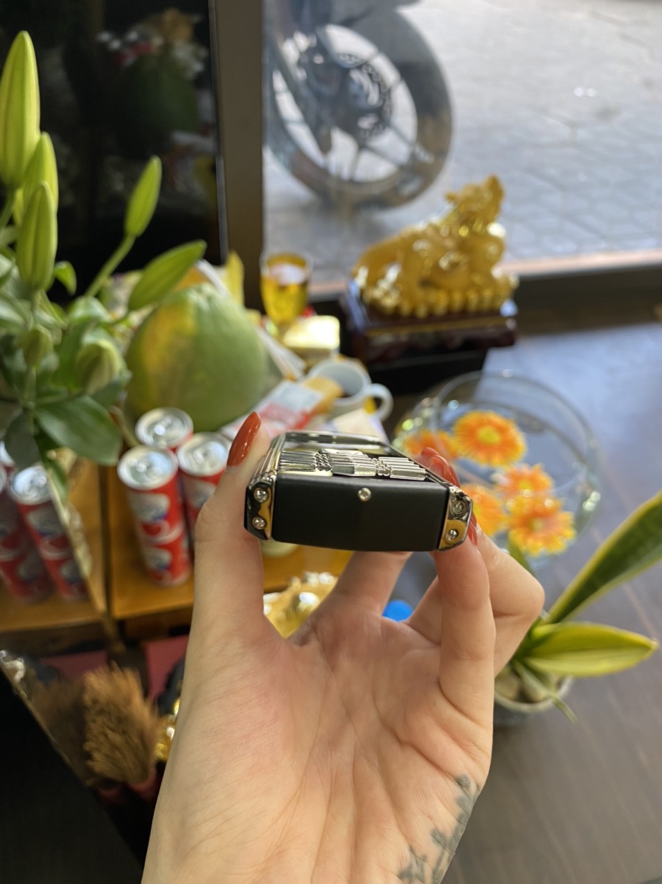 Vertu Signature Clous De Paris Steel Phím Thép