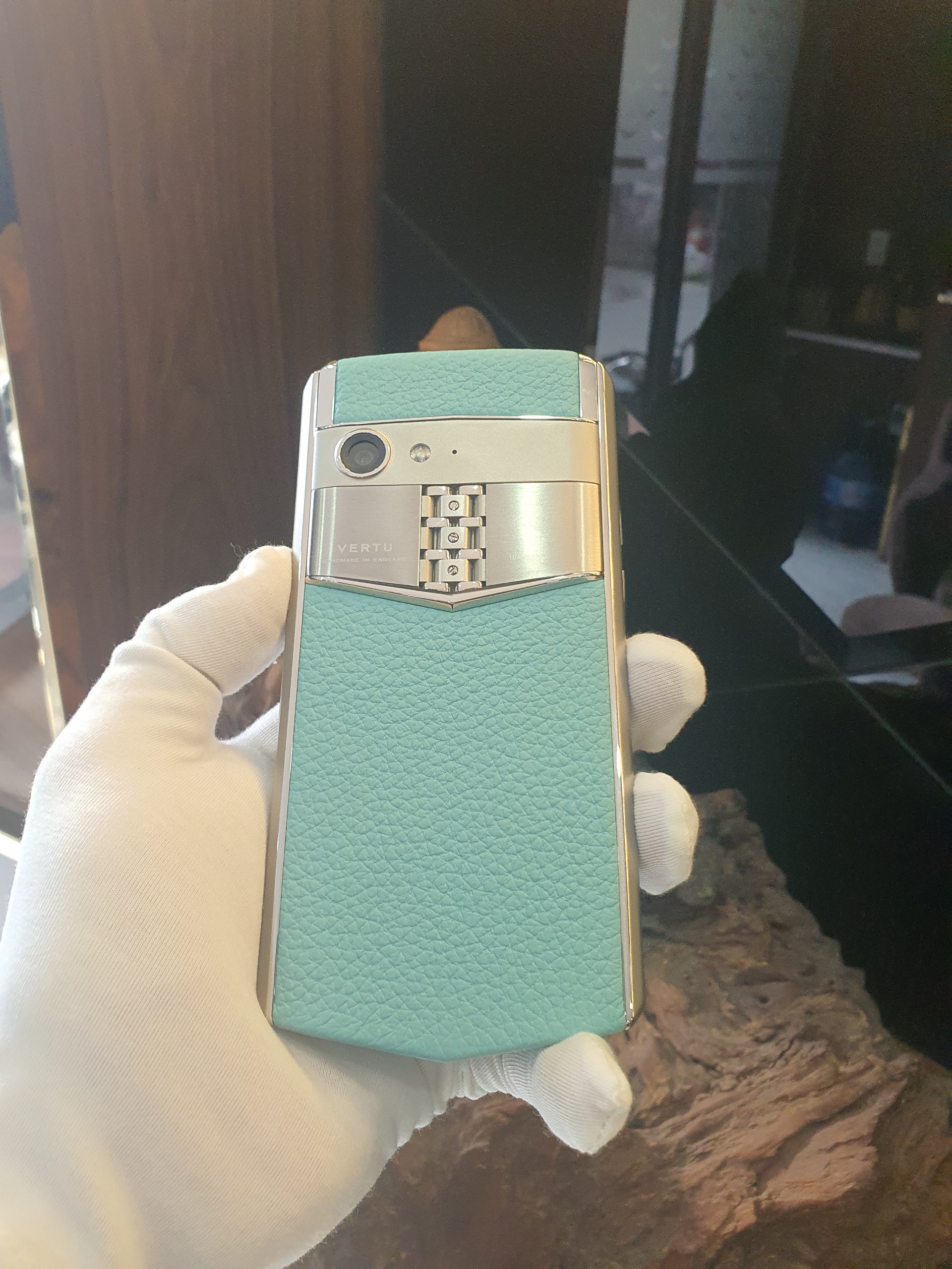Vertu Aster P Baroque Gentlement Blue Calf 