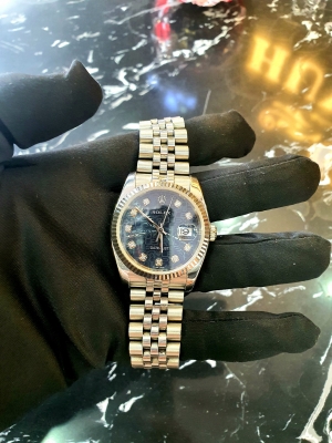 ĐỒNG HỒ ROLEX DATE JUST 36MM 116234 VI TÍNH XANH